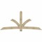 Ekena Millwork Davenport Rough Sawn Timber Gable Bracket, Douglas Fir, 108"W x 49"H x 6"D x 6"F, 11/12 Pitch GBW108X49X0606DAV00RDF - alternate 1